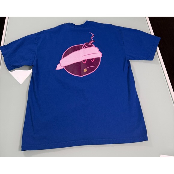 The Hundreds Adam Bomb T-Shirt Men's L Blue Graphic Short Sleeve Casual - Picture 2 of 8